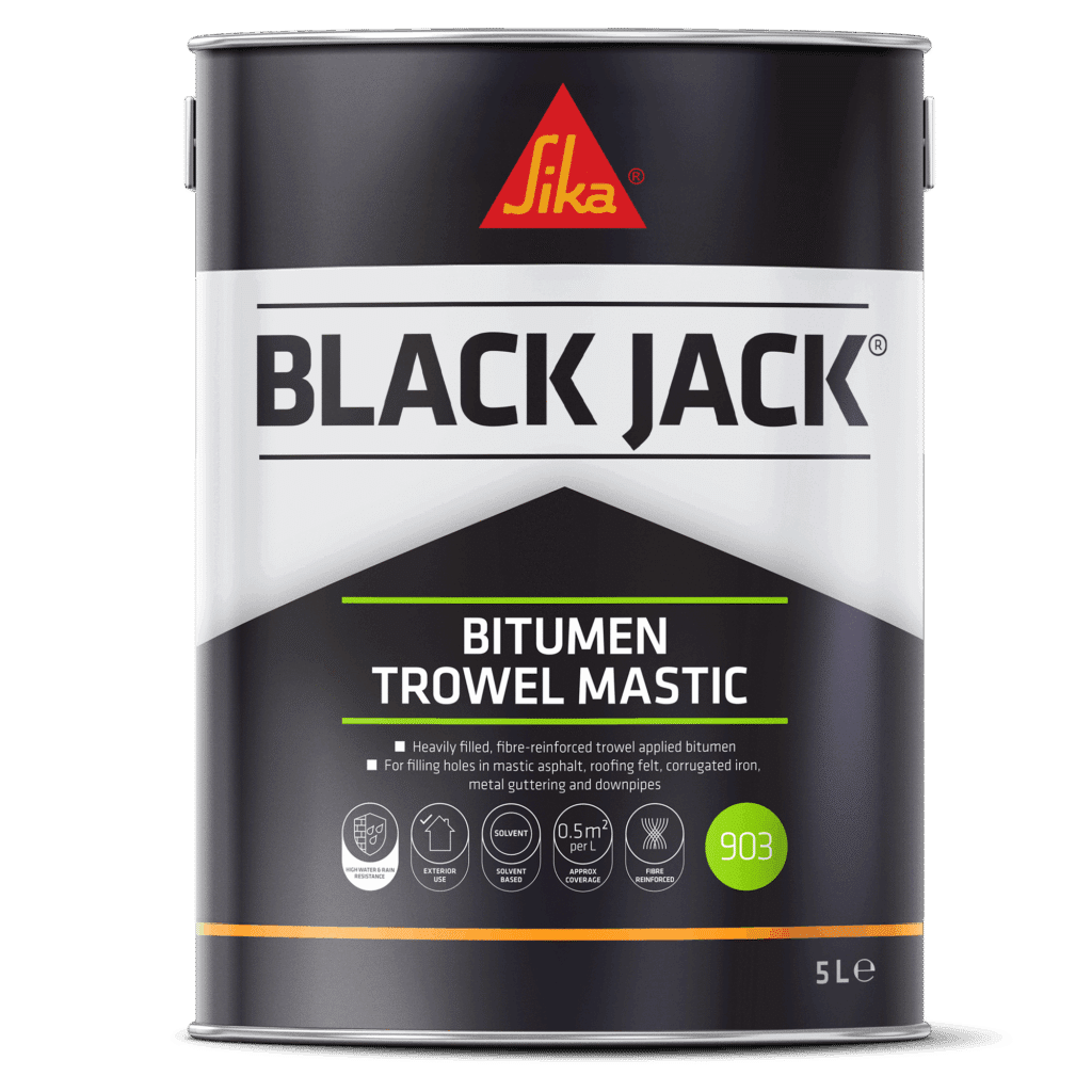 Sika/Everbuild Black Jack 903 Bitumen Trowel Mastic