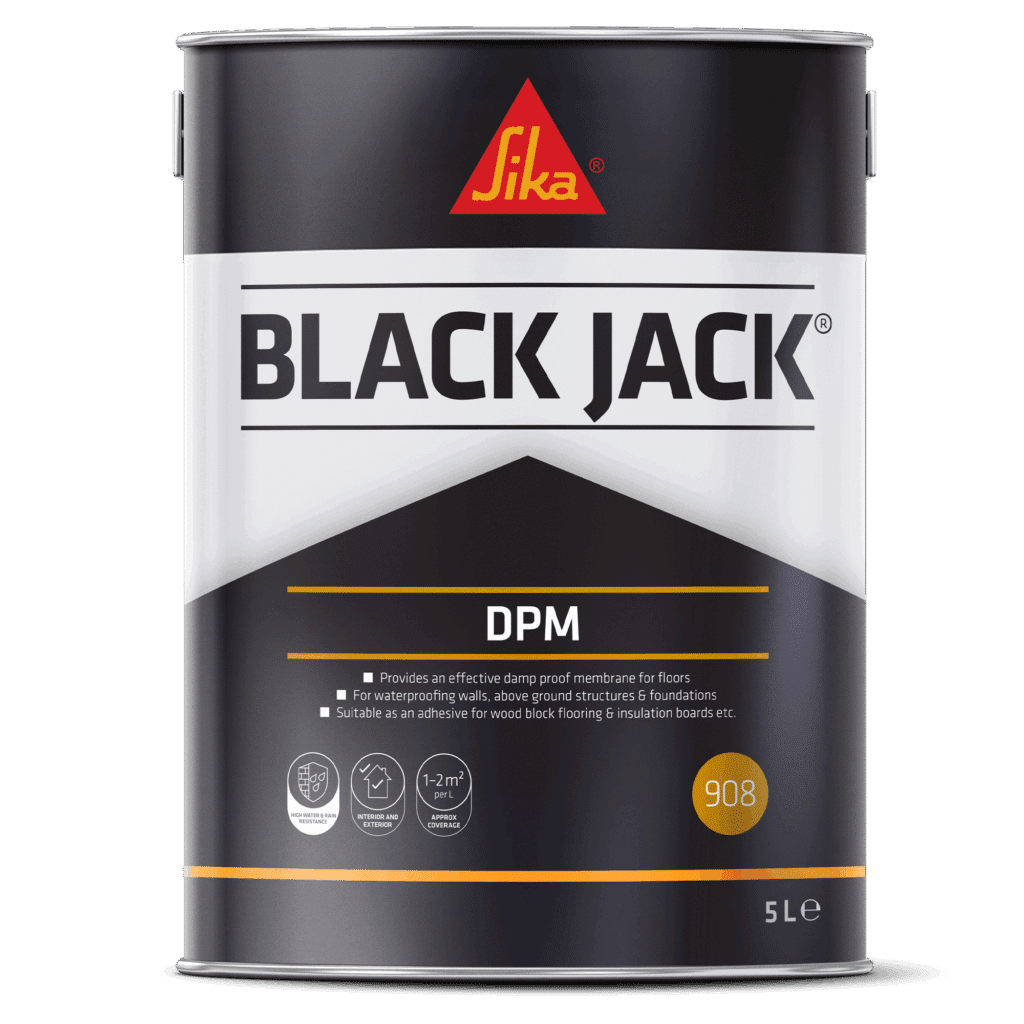 Everbuild Black Jack 908 DPM Paint 5L