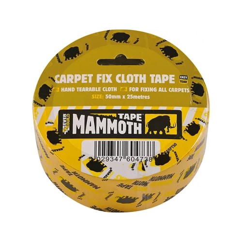 Everbuild Mammoth Carpet Fix Cloth Tape 50mm
