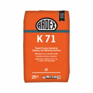 Ardex K 71 Rapid Drying Industrial Topping and Wearing Surface 25kg